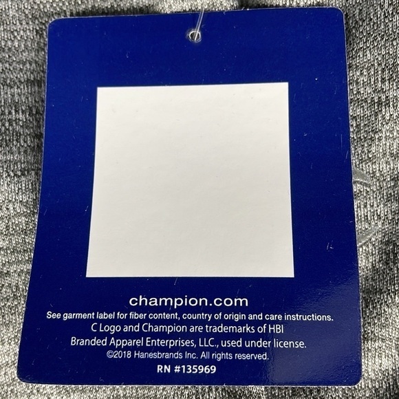 CHAMPIONS Quarter Zip Authentic Athleticwear Gray Pullover Top Big and Tall - Picture 5 of 8